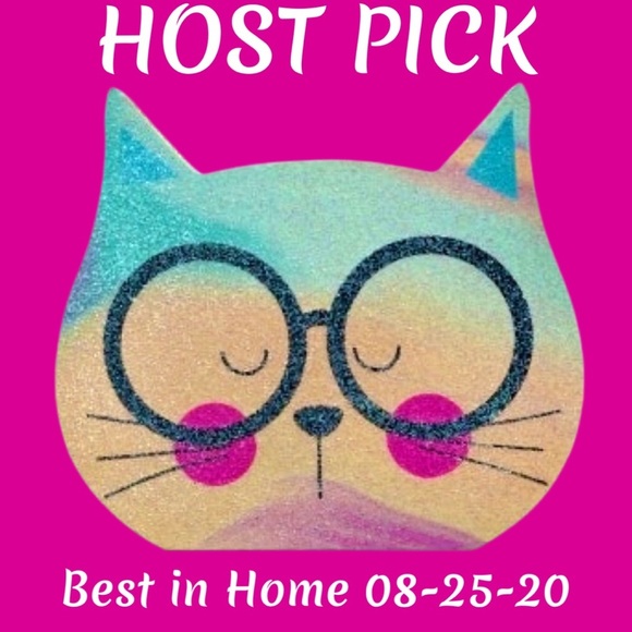 SHINY CAT DECOR NWT - Picture 7 of 10